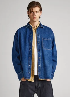 Men Pepe Jeans Oversized Shirt