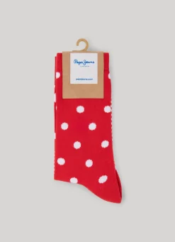 Women Pepe Jeans 3-Pack Dotted And Striped Socks