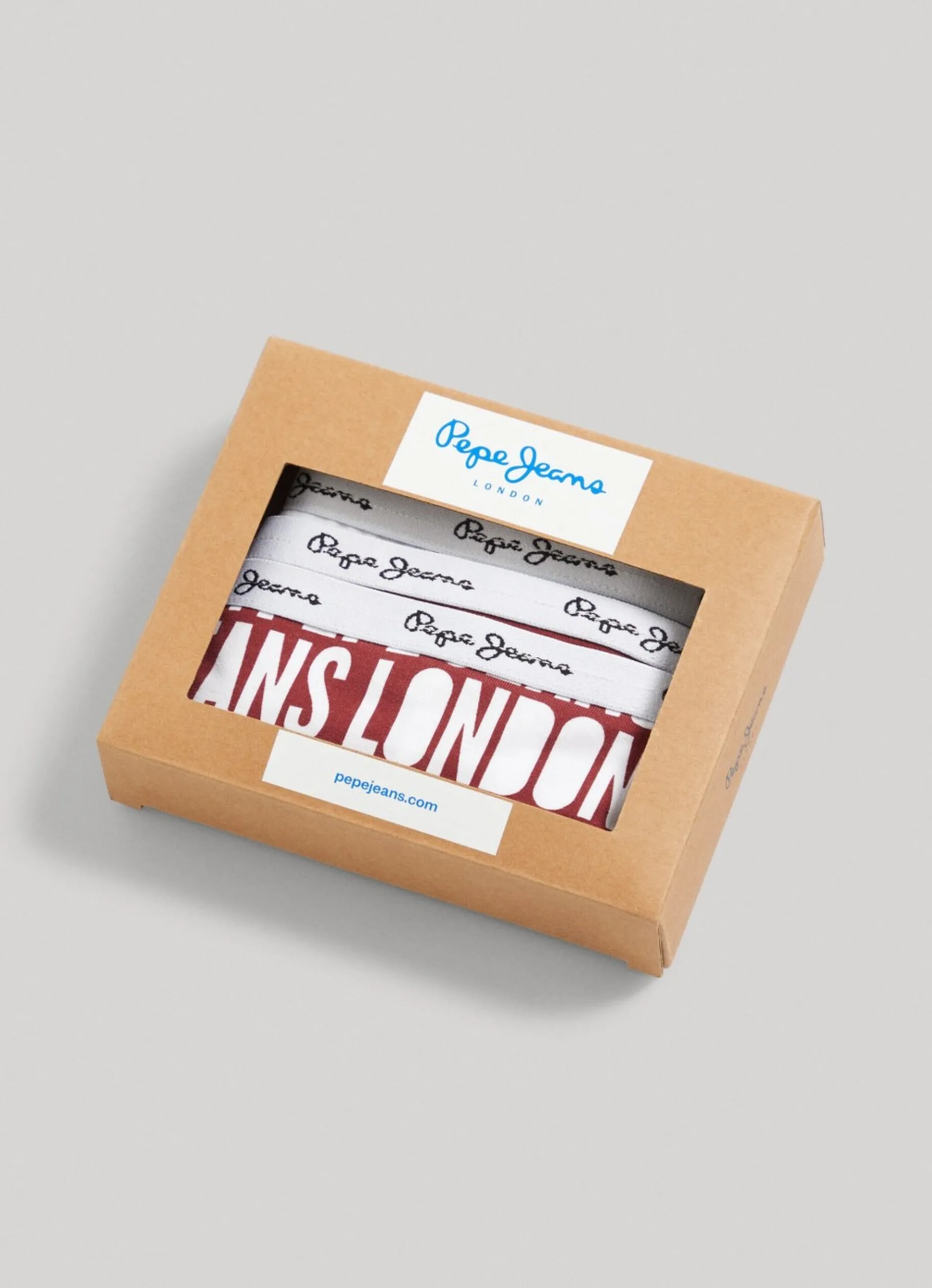 Women Pepe Jeans 3-Pack Elastic Thongs