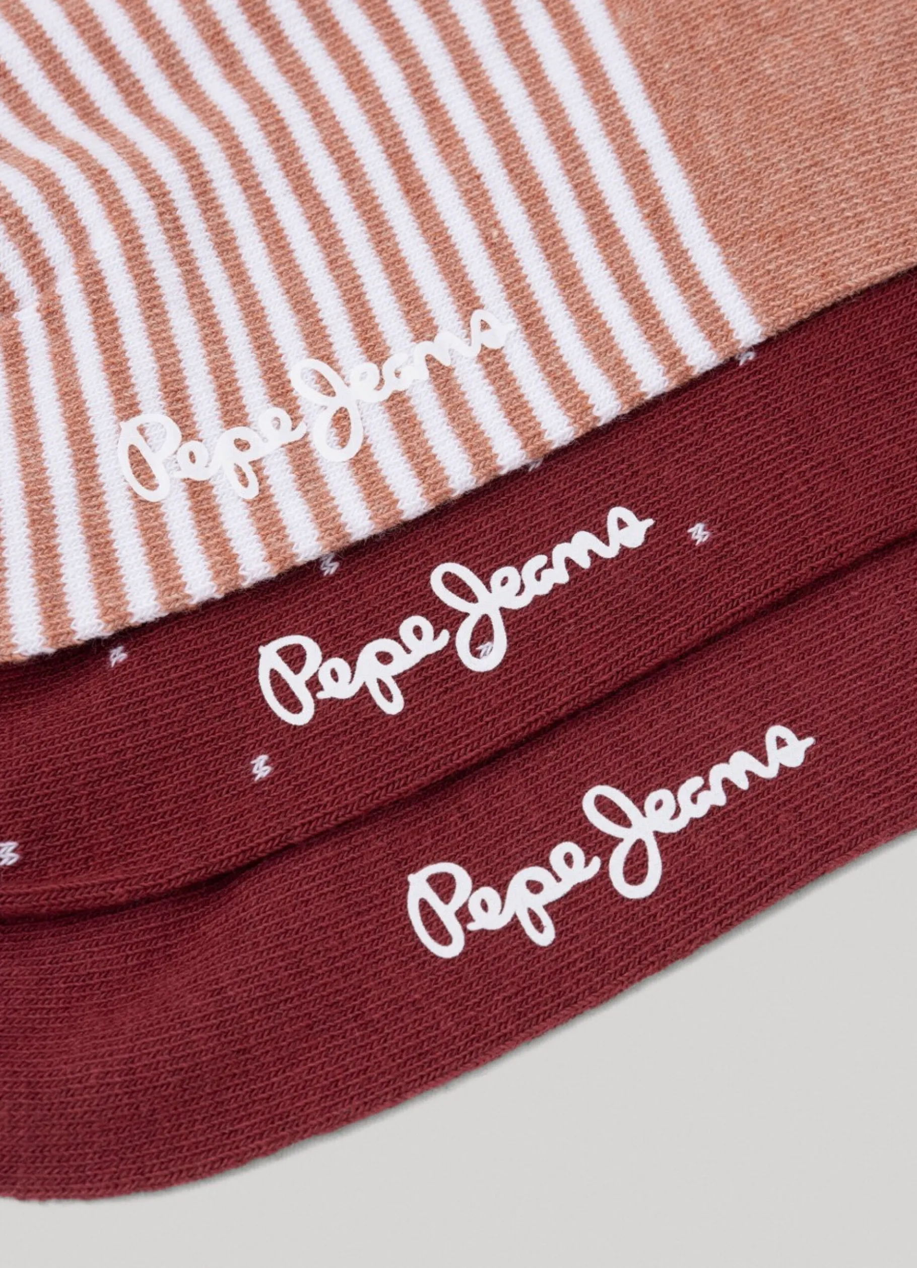 Women Pepe Jeans 3-Pack Mixed Ankle Socks