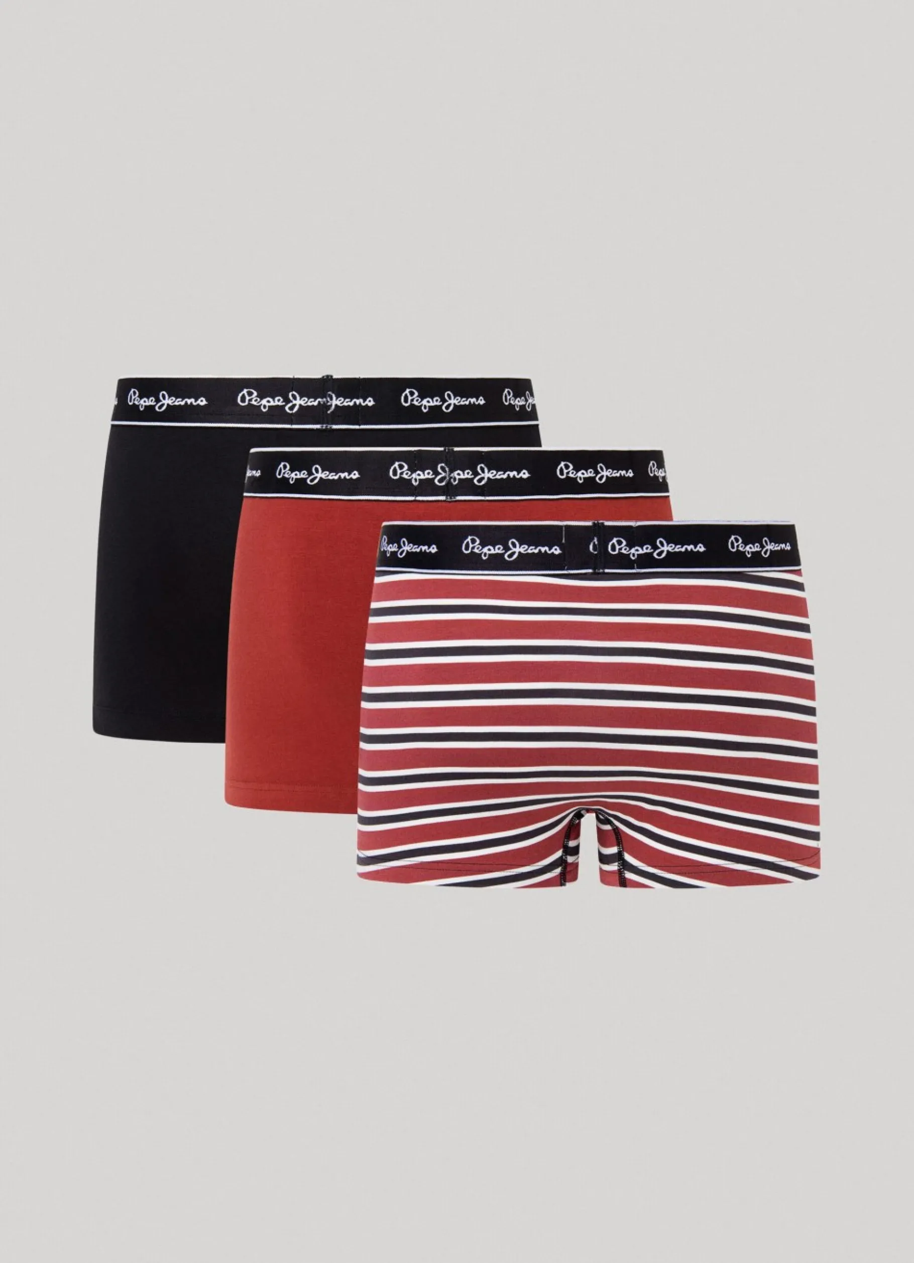 Men Pepe Jeans 3-Pack Mixed Boxers