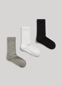 Women Pepe Jeans 3-Pack Plain Crew Socks