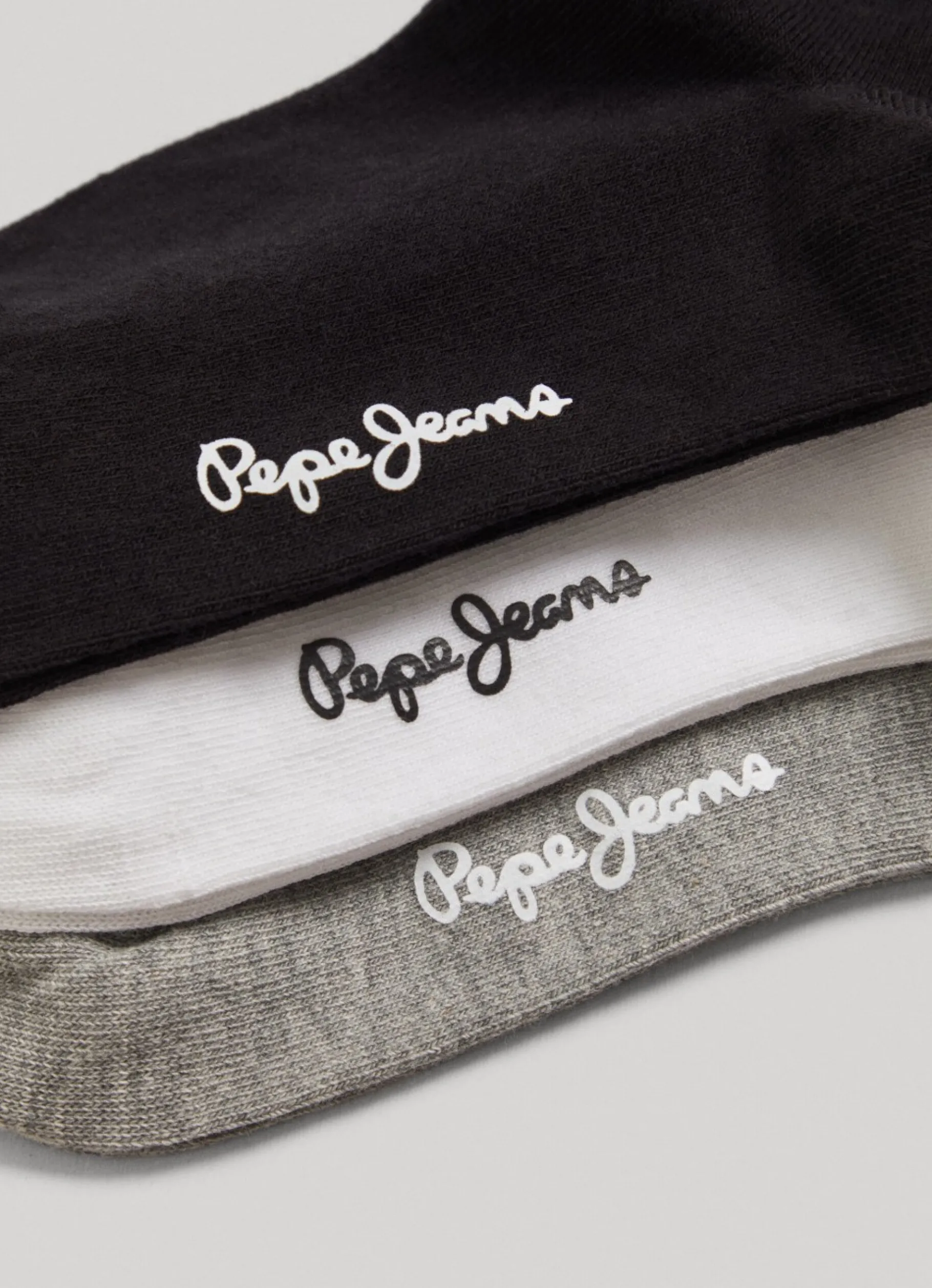 Women Pepe Jeans 3-Pack Plain Crew Socks