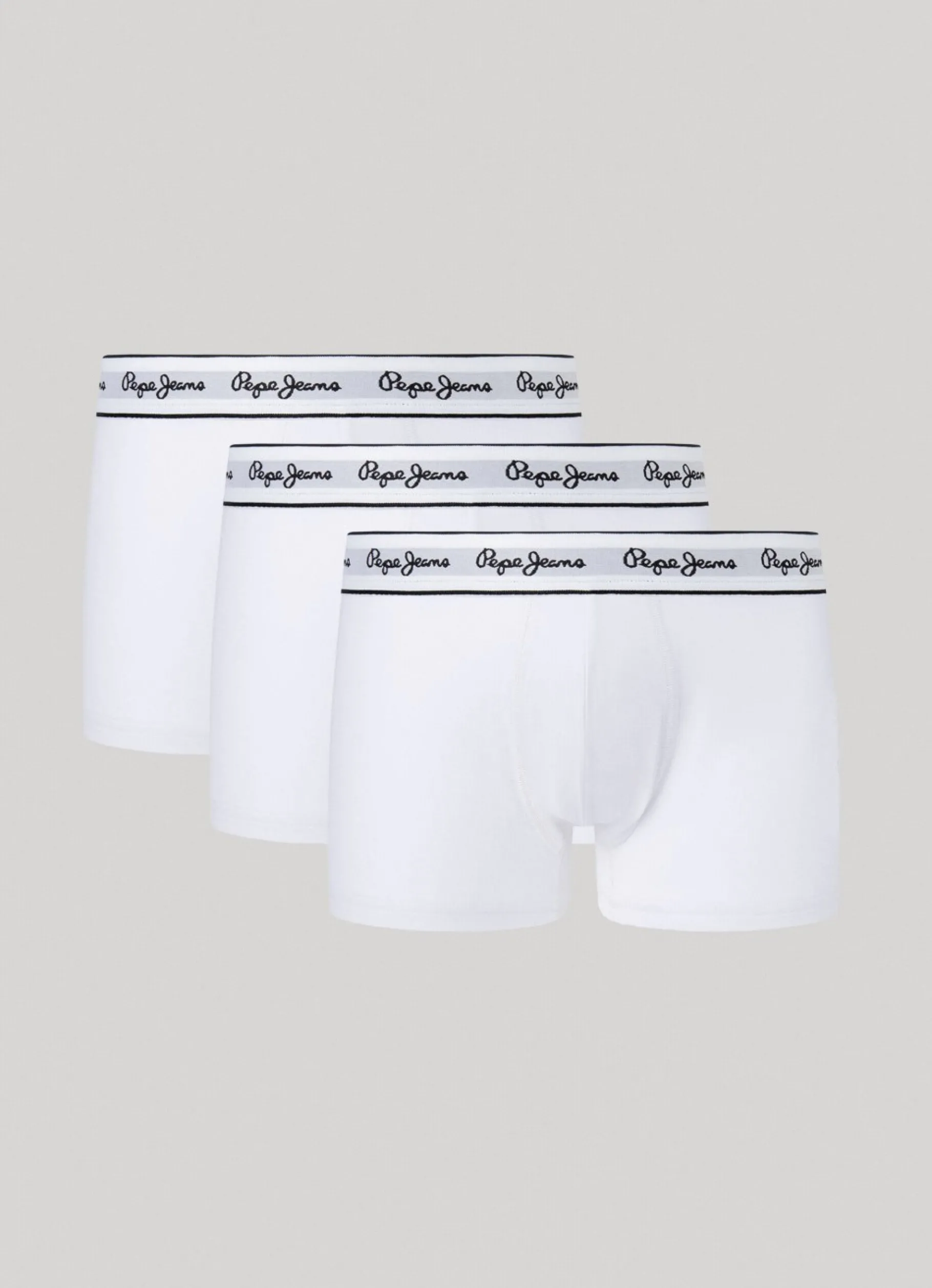 Men Pepe Jeans 3Pack Stretchy Cotton Boxers