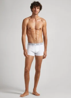 Men Pepe Jeans 3Pack Stretchy Cotton Boxers