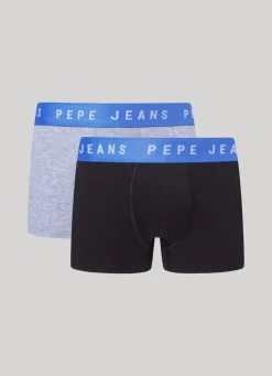 Men Pepe Jeans 2Pack Stretchy Cotton Boxers