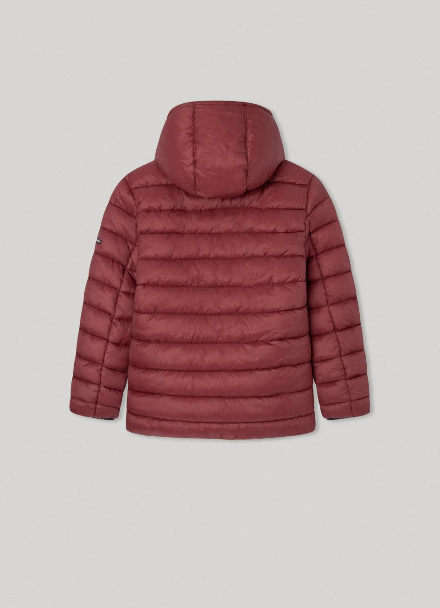 Boy Pepe Jeans Padded Down Jacket With Hood