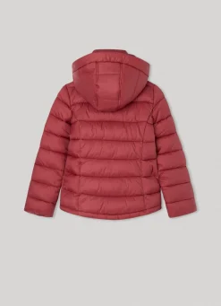 Girl Pepe Jeans Padded Hooded Puffer Jacket