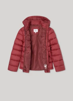 Girl Pepe Jeans Padded Hooded Puffer Jacket