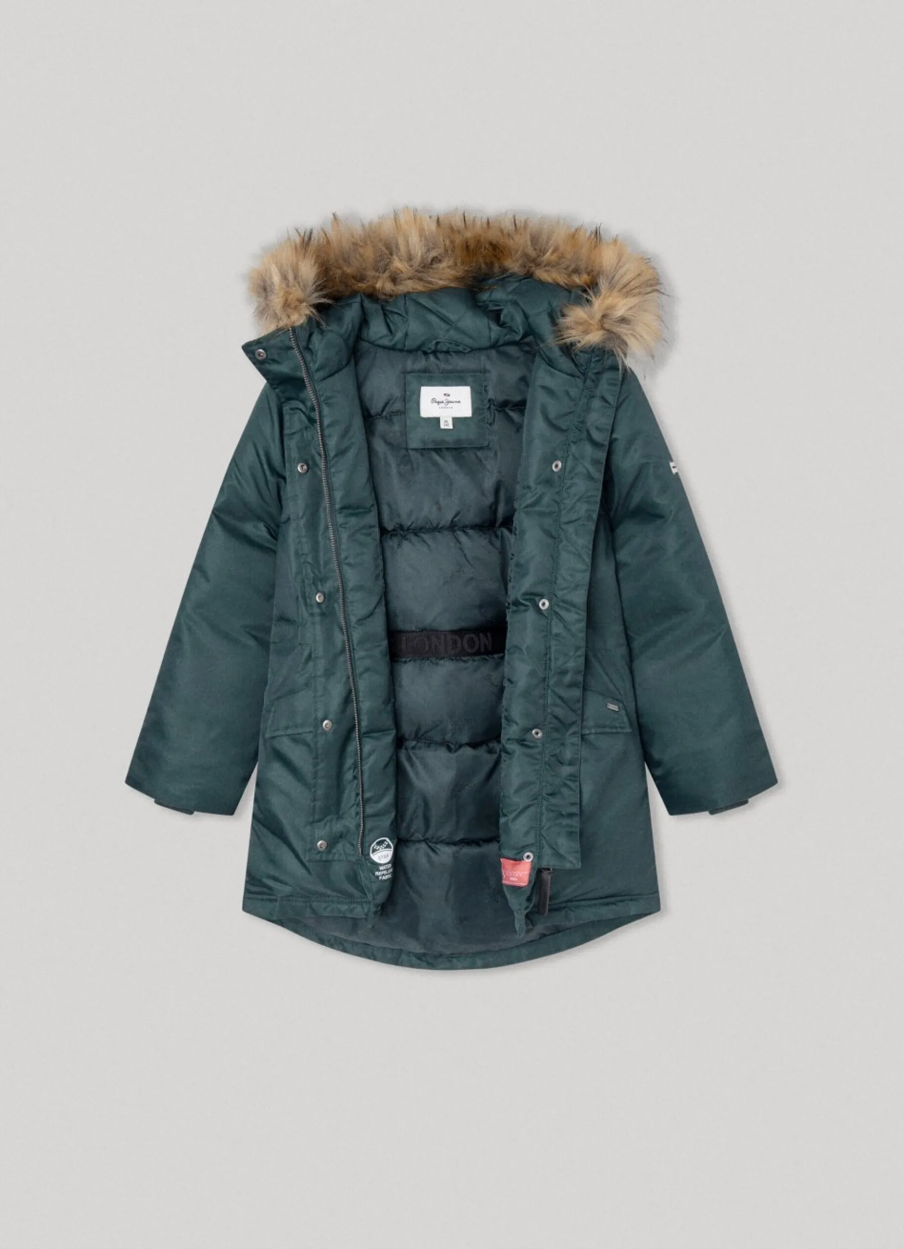 Girl Pepe Jeans Padded Parka