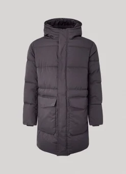 Men Pepe Jeans Padded Parka With Hood