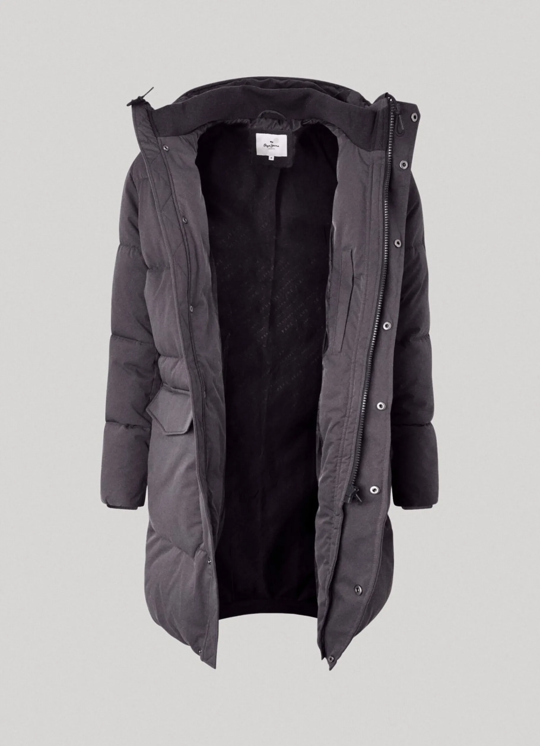 Men Pepe Jeans Padded Parka With Hood