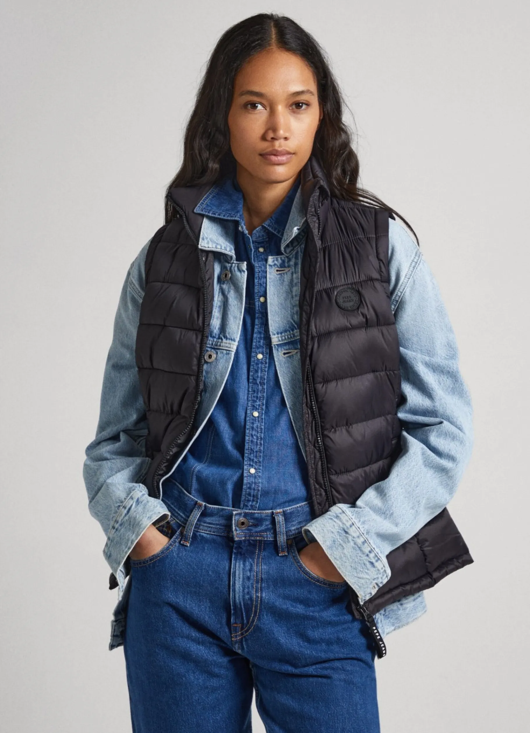 Women Pepe Jeans Padded Vest