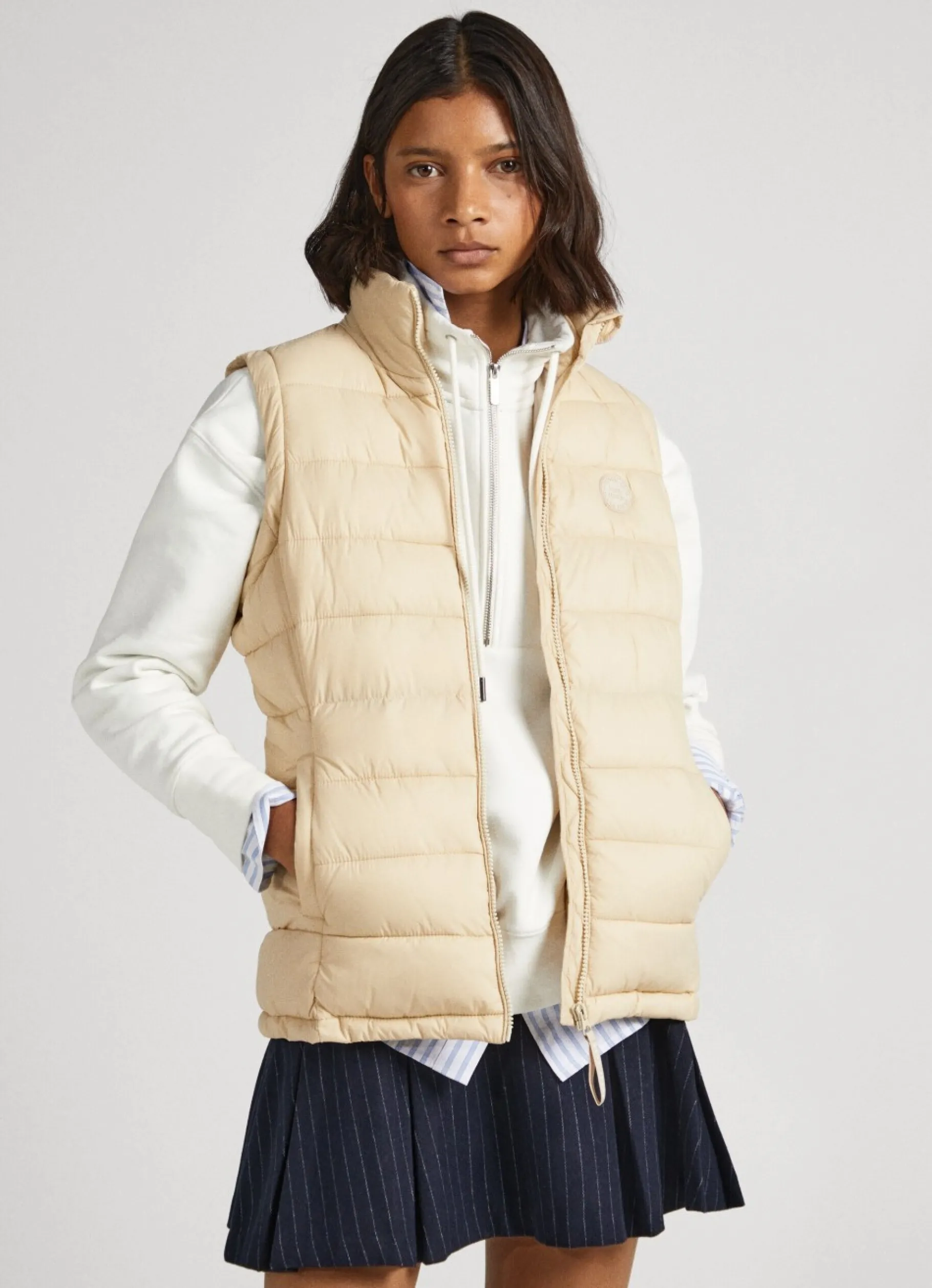 Women Pepe Jeans Padded Vest