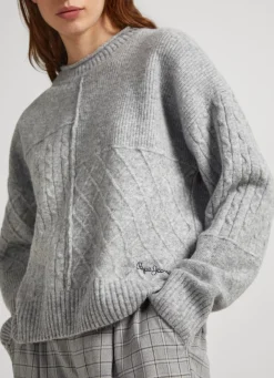 Women Pepe Jeans Patchwork Knit