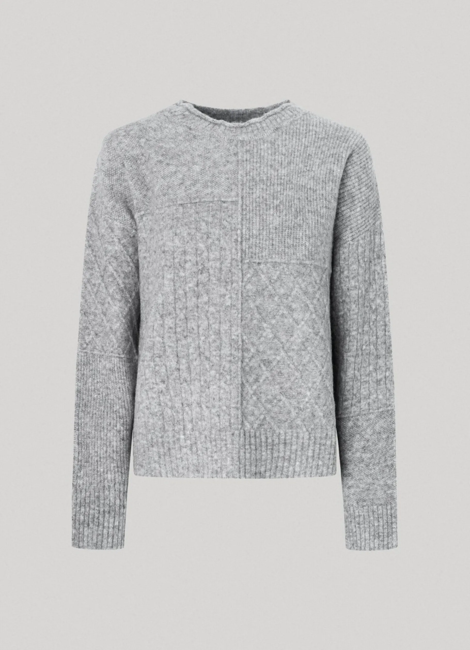 Women Pepe Jeans Patchwork Knit