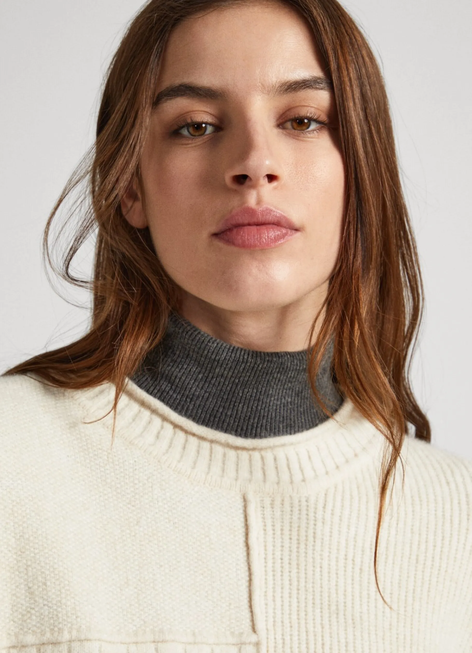 Women Pepe Jeans Patchwork Knit
