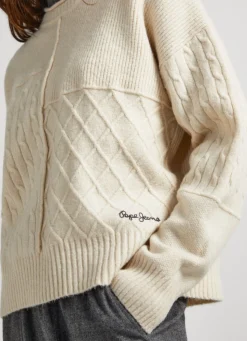 Women Pepe Jeans Patchwork Knit