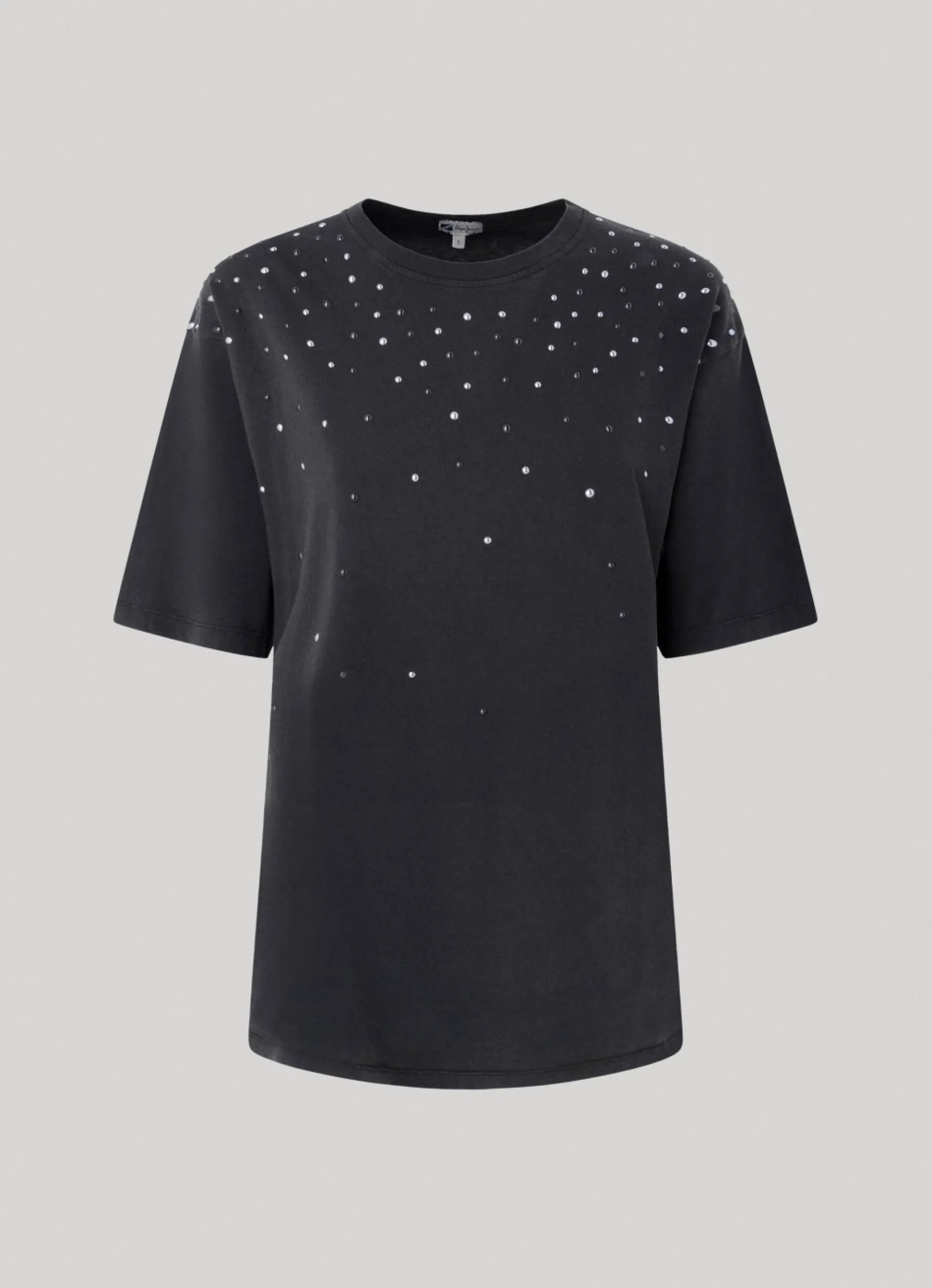 Women Pepe Jeans Pearl Detail T-Shirt