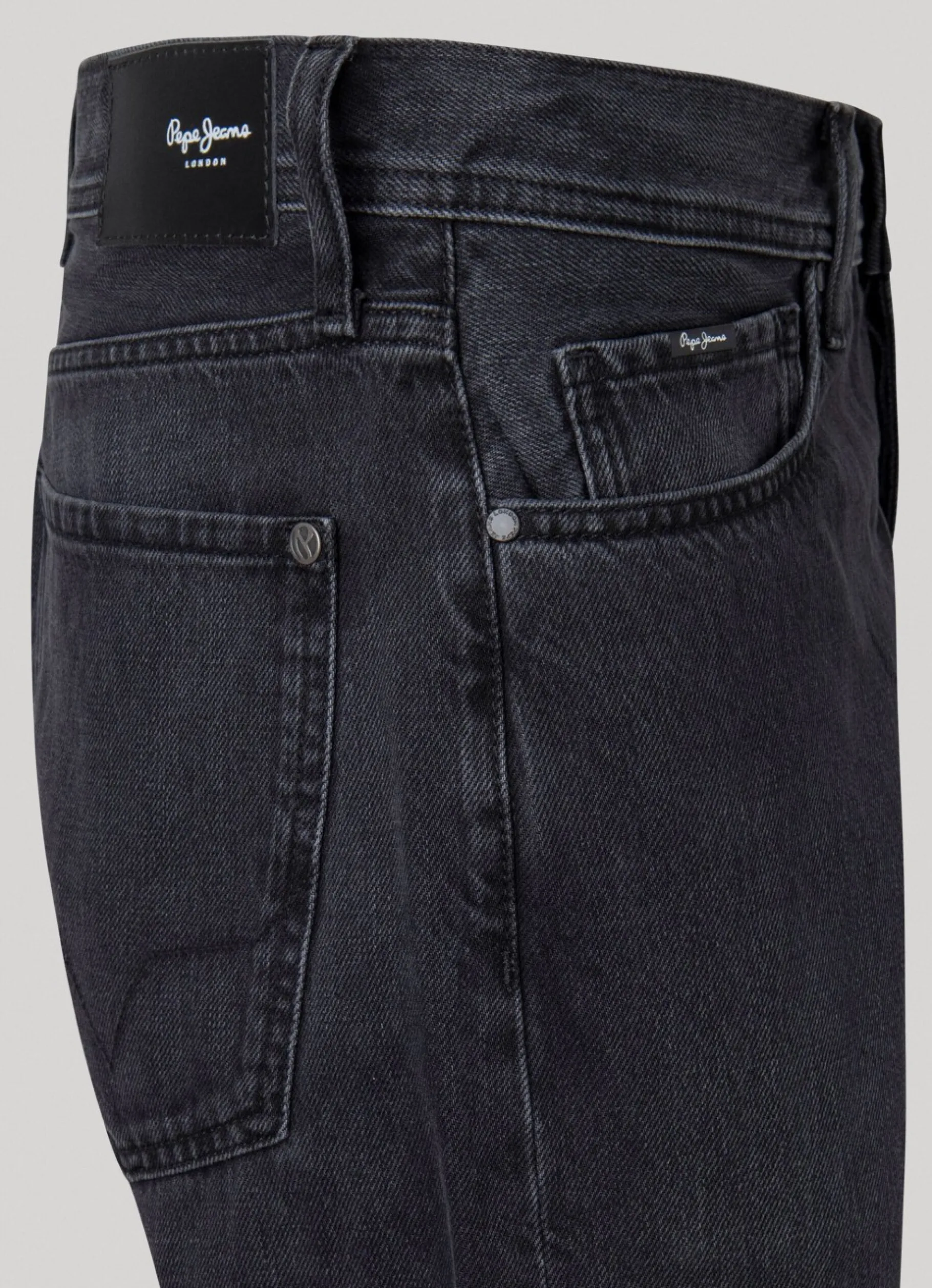 Men Pepe Jeans Penn Relaxed Fit Drop-Rise Jeans