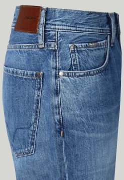 Men Pepe Jeans Penn Relaxed Fit Drop-Rise Jeans