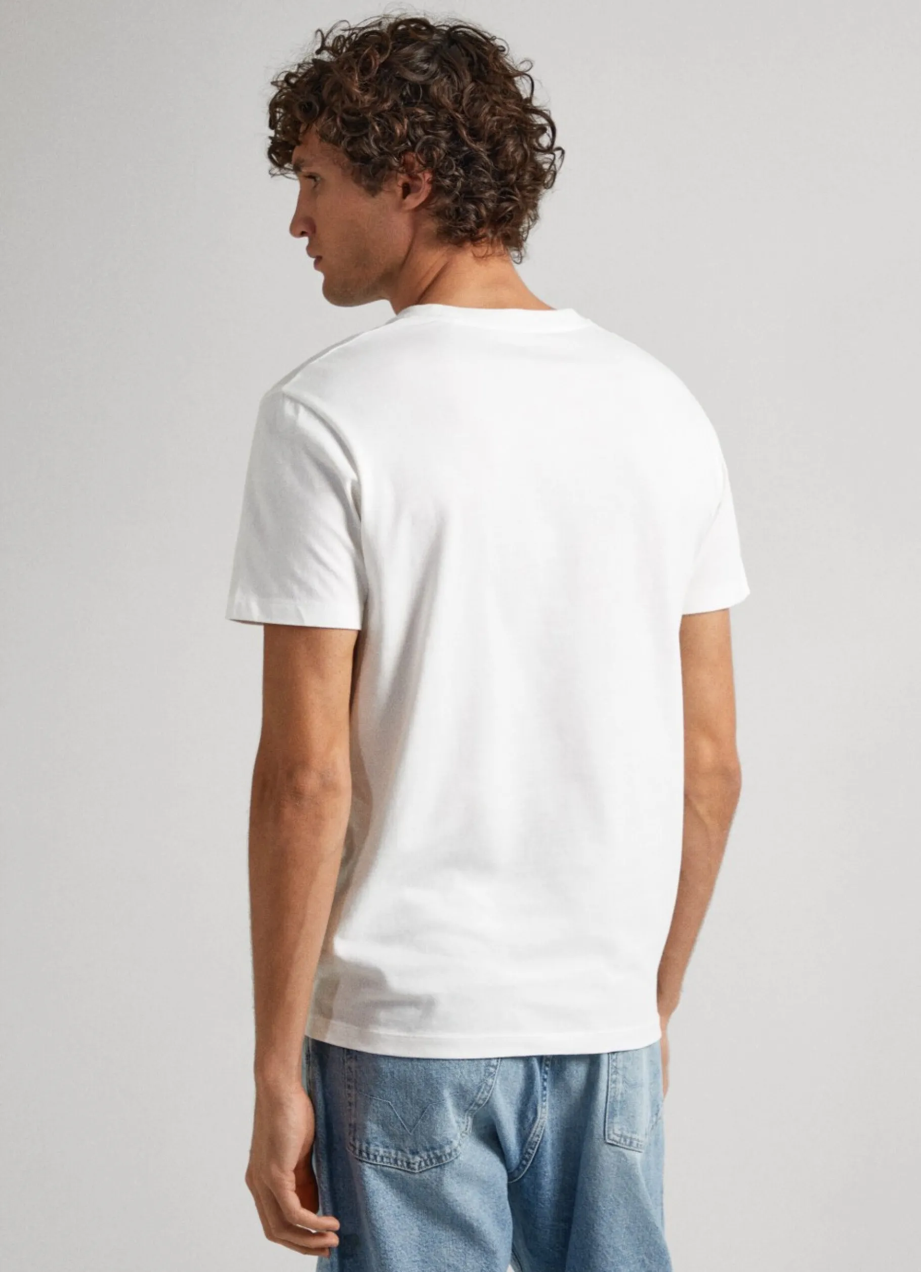 Men Pepe Jeans Photo Print T-Shirt