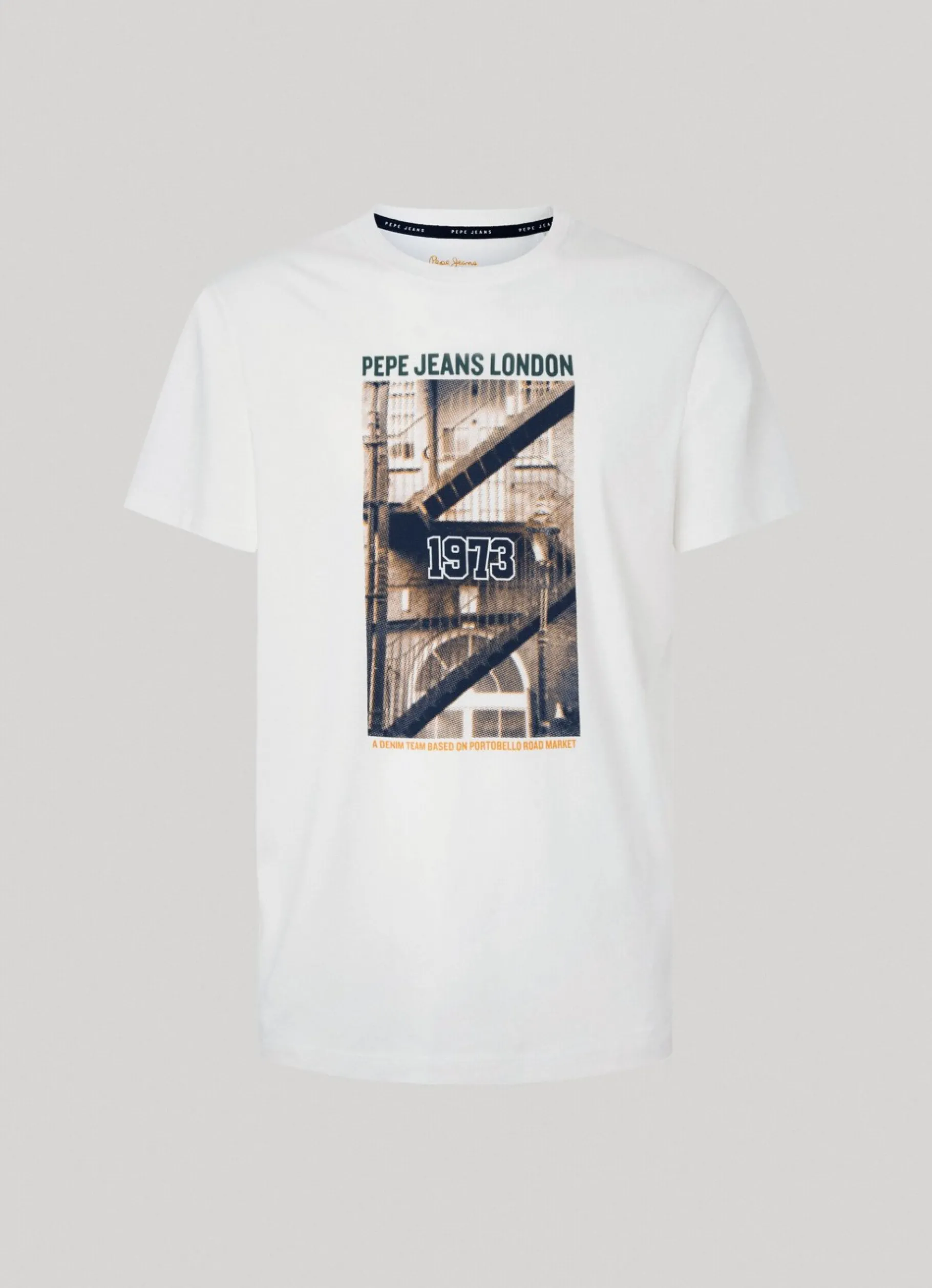 Men Pepe Jeans Photo Print T-Shirt