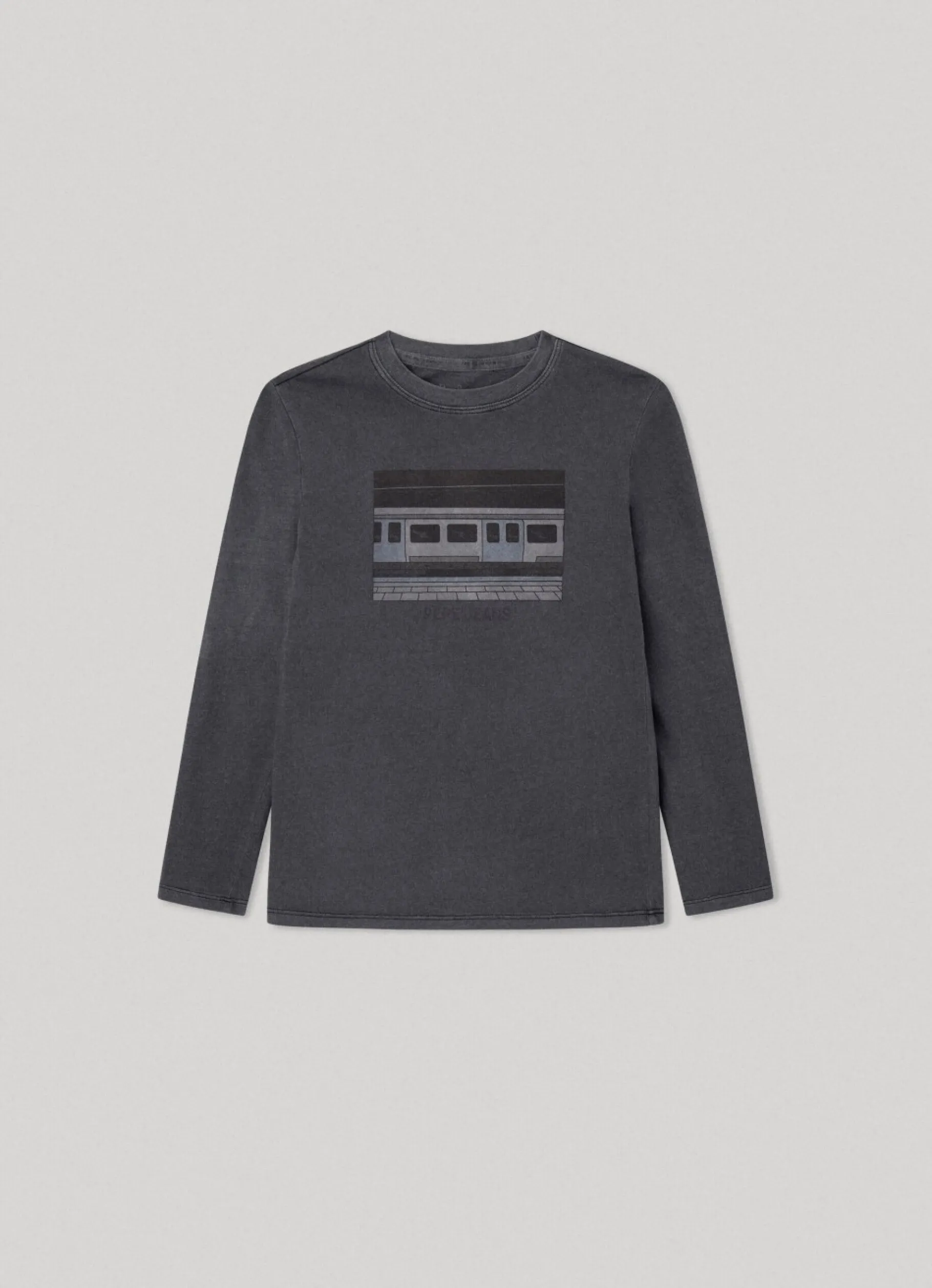 Boy Pepe Jeans Photo Print T-Shirt