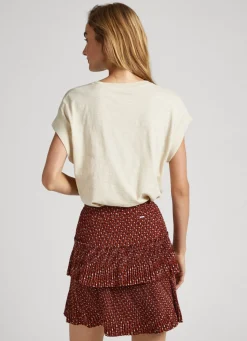 Women Pepe Jeans Photo Print T-Shirt