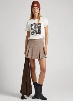 Women Pepe Jeans Photo Print T-Shirt