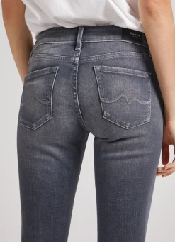 Women Pepe Jeans Piccadilly Slim Fit Mid-Rise Jeans