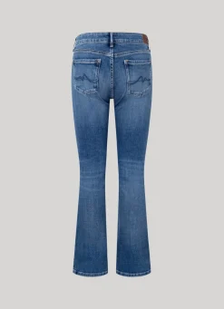 Women Pepe Jeans Piccadilly Slim Fit Mid-Rise Jeans