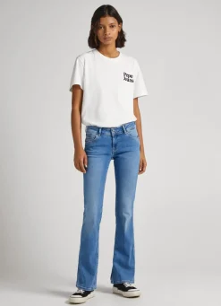 Women Pepe Jeans Pimlic Regular Fit Mid-Rise Jeans