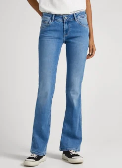 Women Pepe Jeans Pimlic Regular Fit Mid-Rise Jeans
