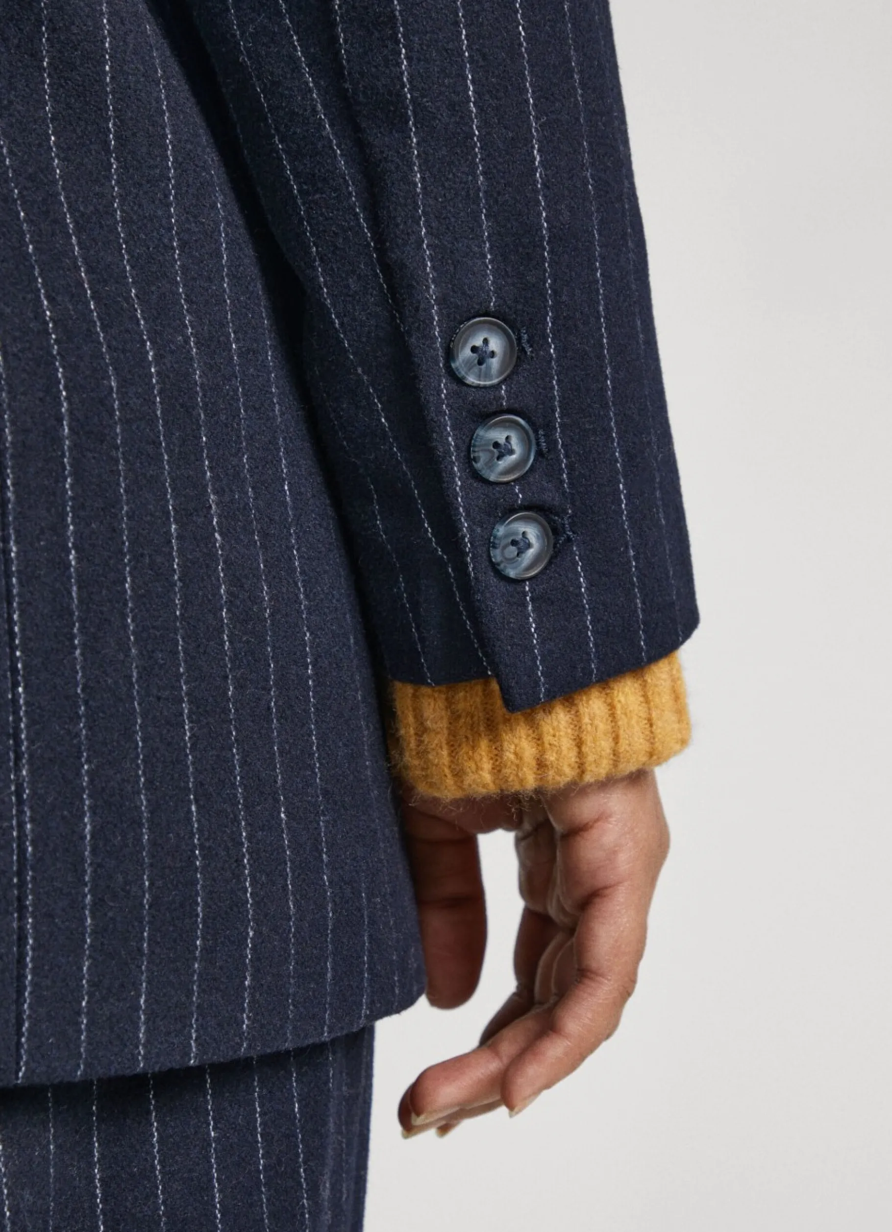 Women Pepe Jeans Pinstripe Blazer