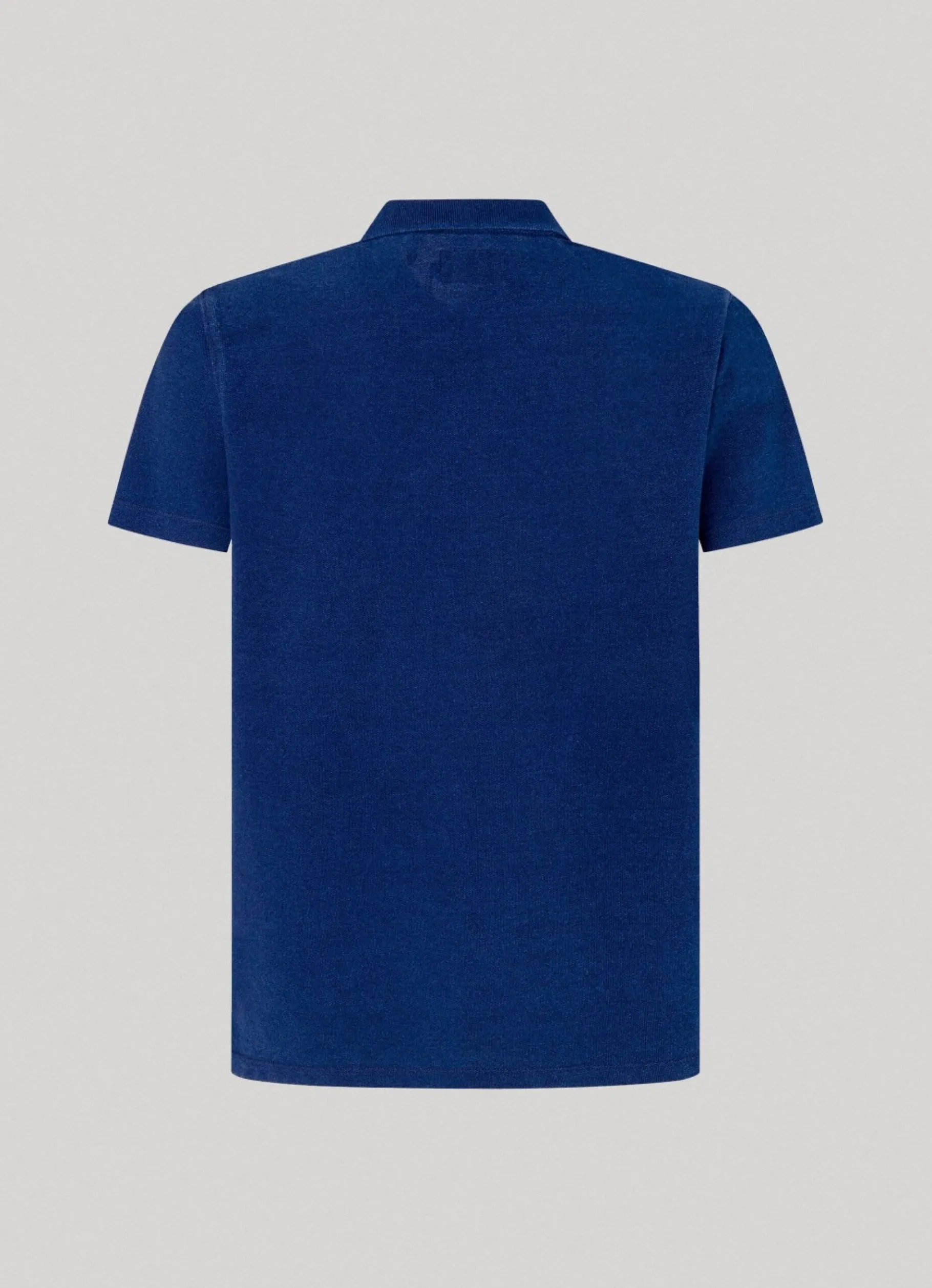 Men Pepe Jeans Pique Polo Shirt W/ Printed Logo