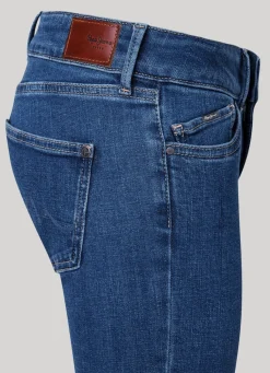 Women Pepe Jeans Pixie Skinny Fit Mid-Rise Jeans