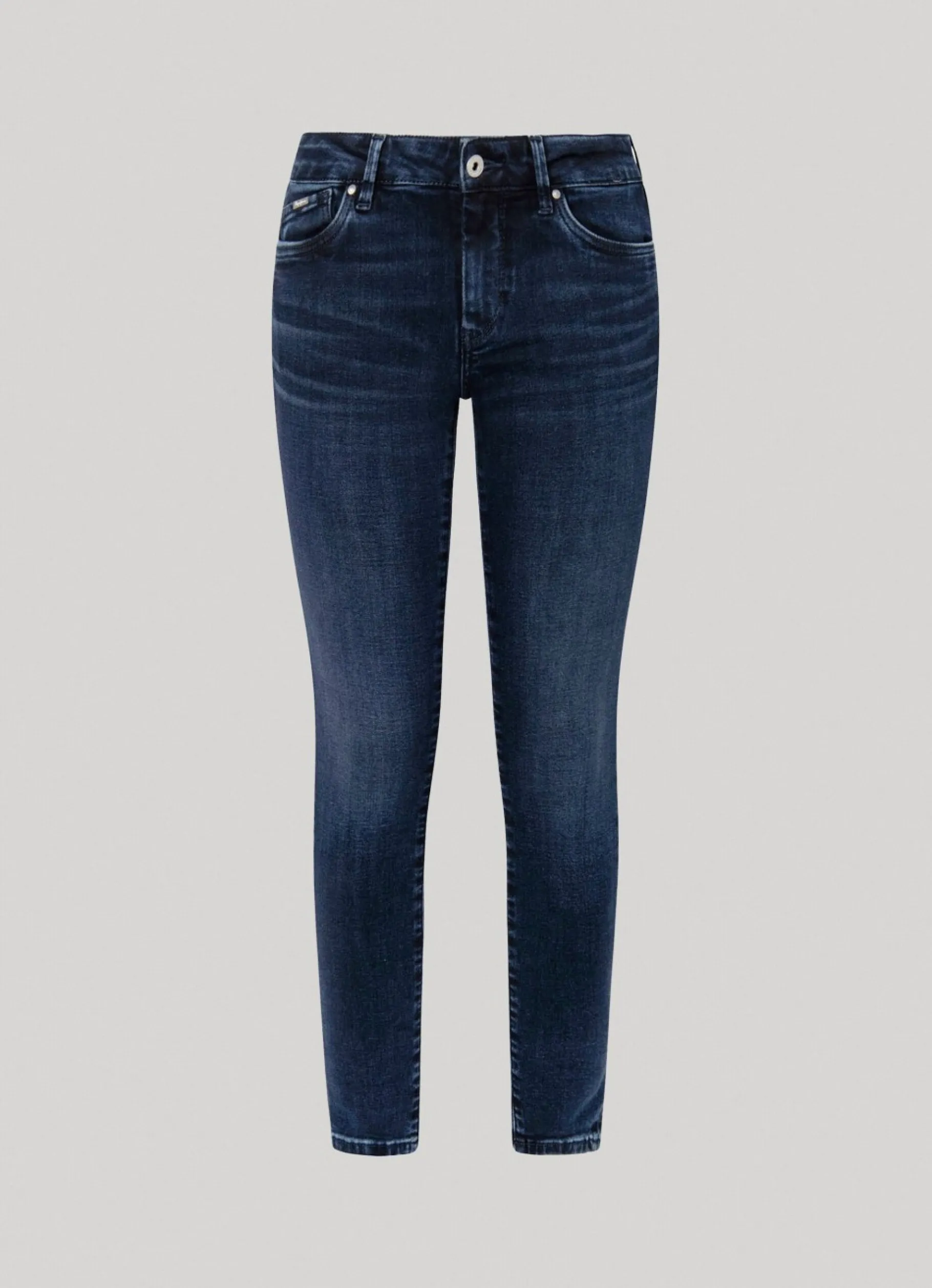 Women Pepe Jeans Pixie Skinny Fit Mid-Rise Jeans