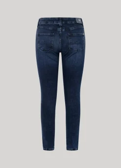 Women Pepe Jeans Pixie Skinny Fit Mid-Rise Jeans