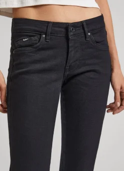 Women Pepe Jeans Pixie Skinny Fit Mid-Rise Jeans
