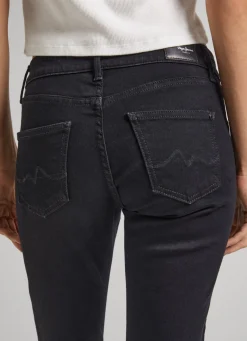 Women Pepe Jeans Pixie Skinny Fit Mid-Rise Jeans