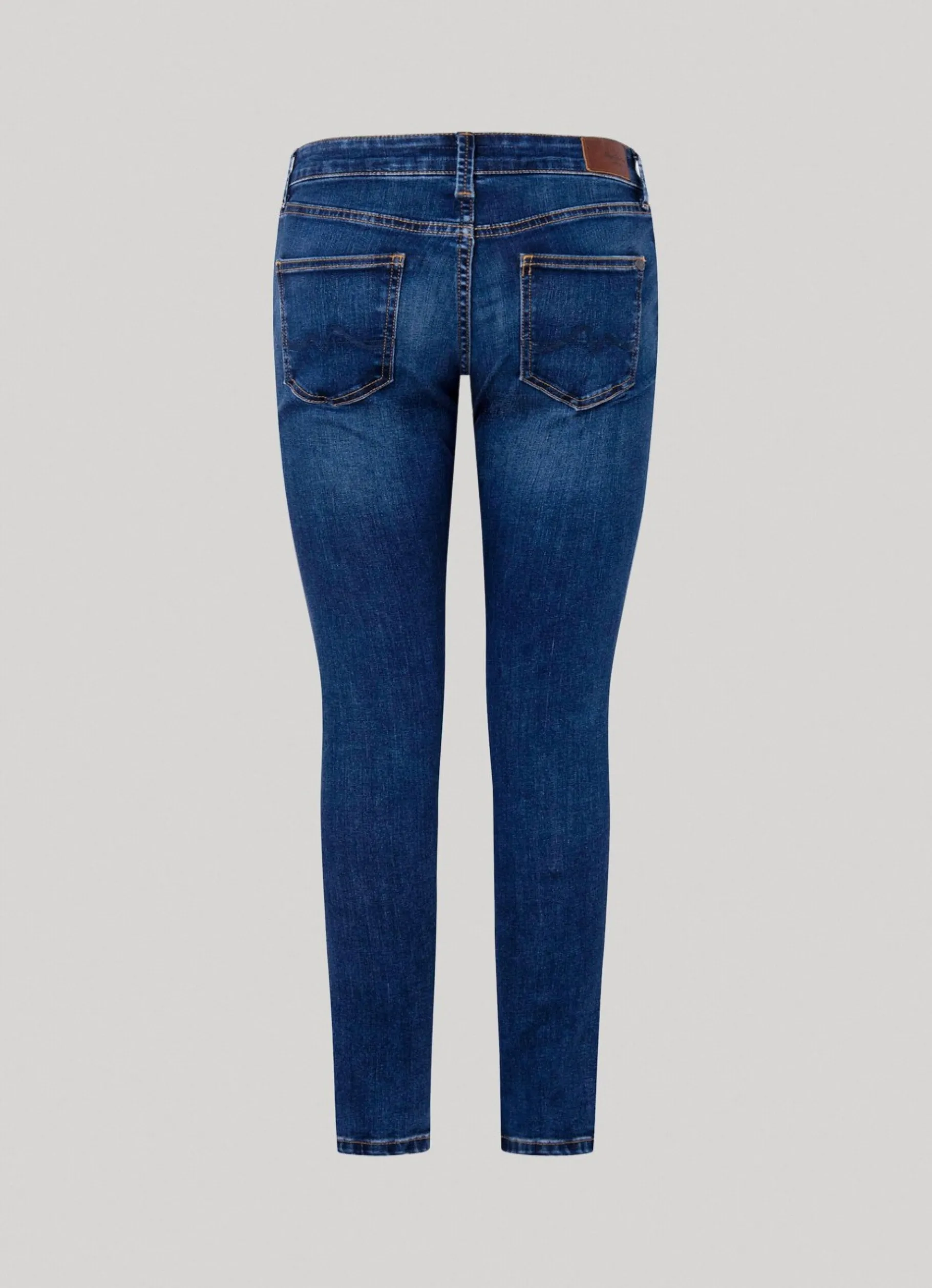 Women Pepe Jeans Pixie Skinny Fit Mid-Rise Jeans