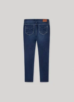 Girl Pepe Jeans Pixlette Skinny Fit Mid-Rise Jeans