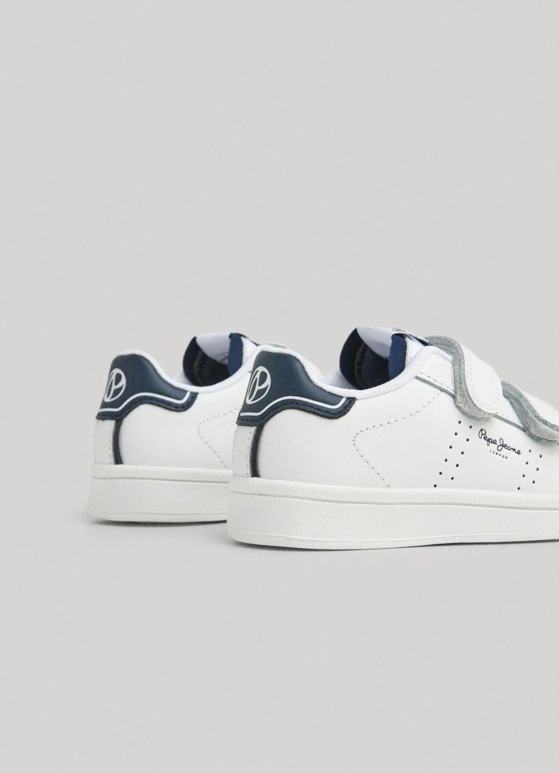 Boy Pepe Jeans Player Basic Leather Trainers