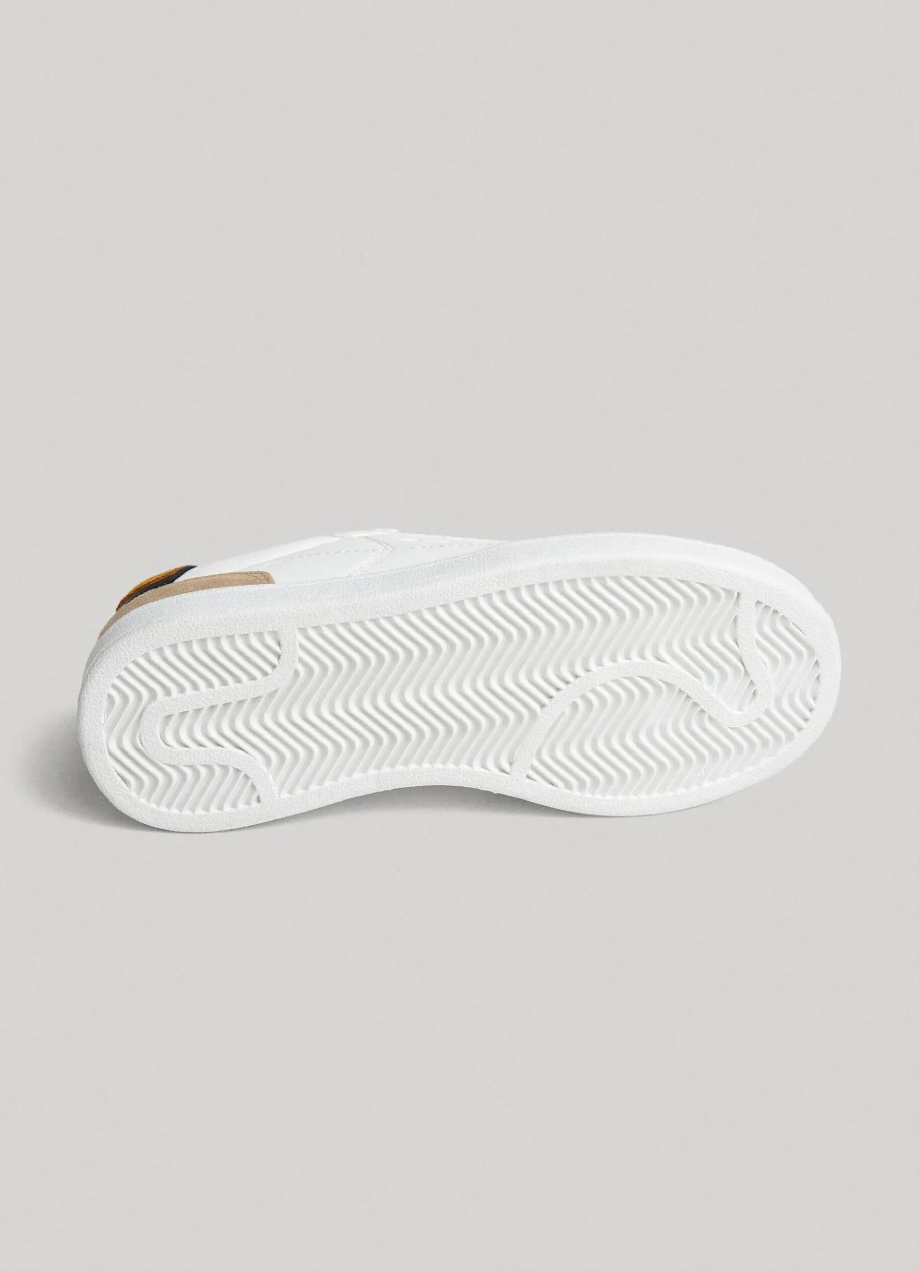 Boy Pepe Jeans Player Brit Leather Trainers