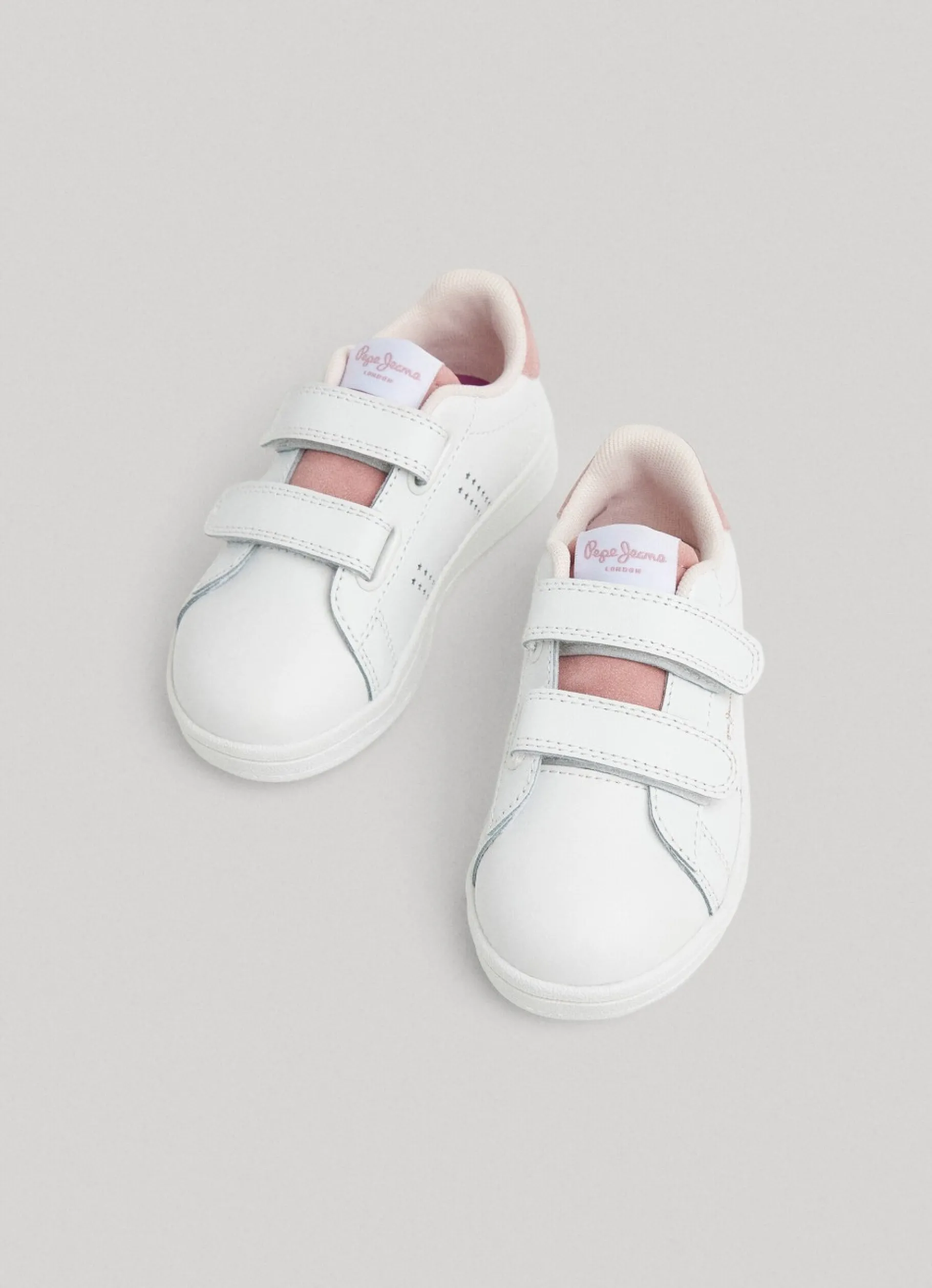 Girl Pepe Jeans Player Star Leather Trainers