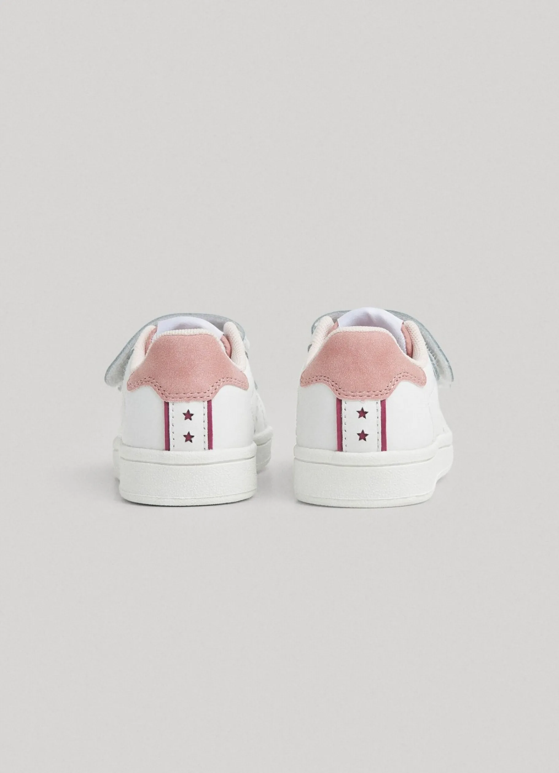 Girl Pepe Jeans Player Star Leather Trainers