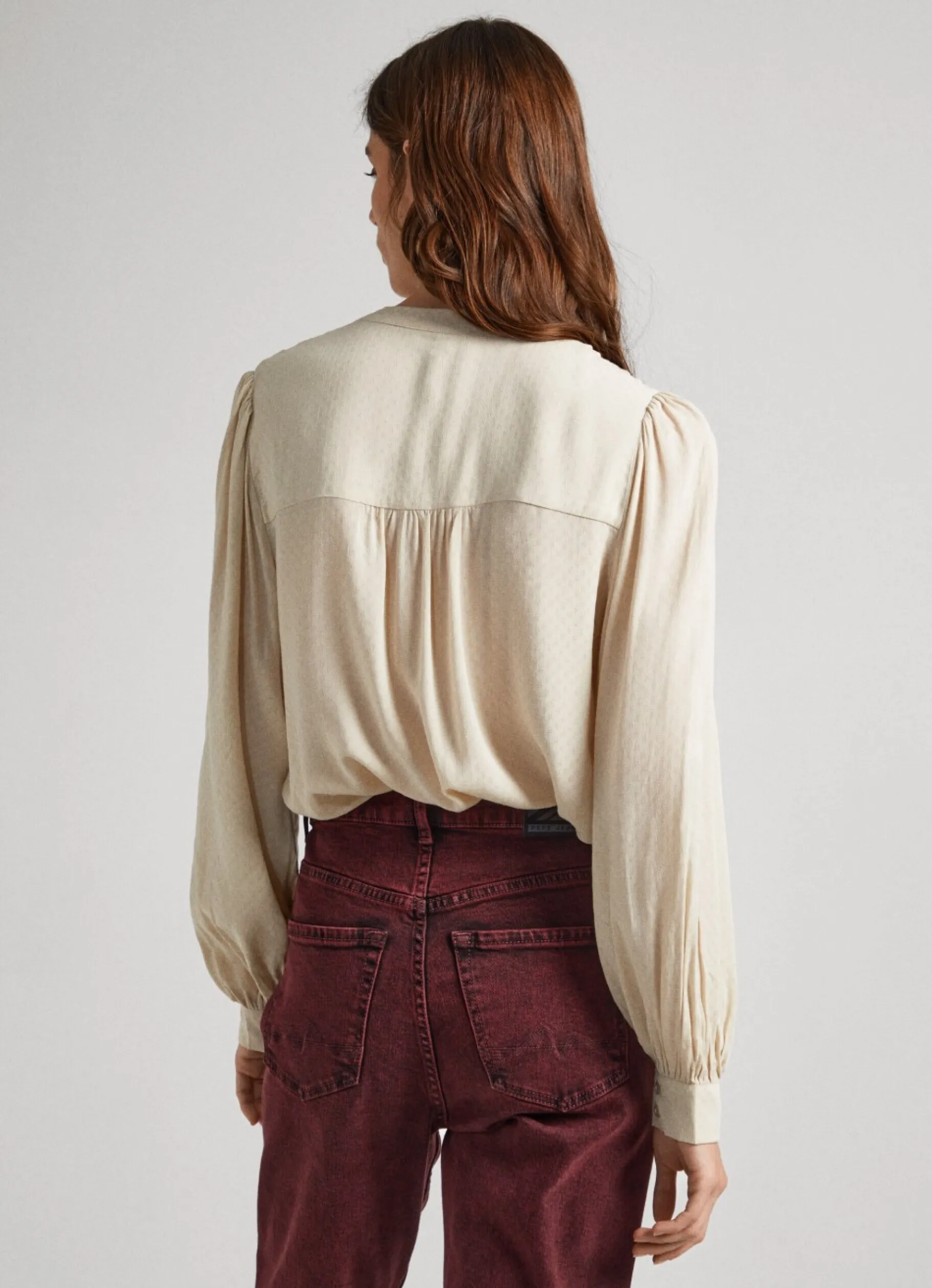 Women Pepe Jeans Pleated Blouse