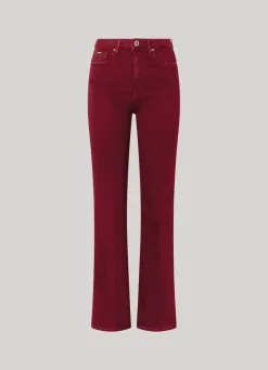 Women Pepe Jeans 5-Pocket Flare-Fit Trousers
