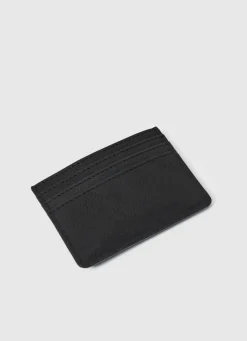 Men Pepe Jeans Printed Lining Leather Card Holder